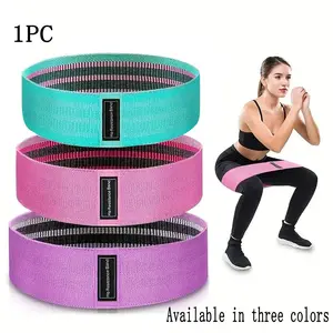 Non-Slip Elastic Resistance Band, Durable Stretching Band, Leg & Hip Lift, Body Stretching, Yoga Pilates, Deep Squat Glute Puller, Knitted Anti-Slip Lifting Loop, Workout Bands