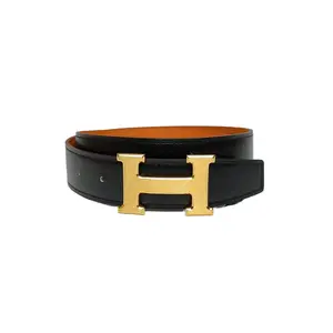 Pre-owned Hermes black belt H