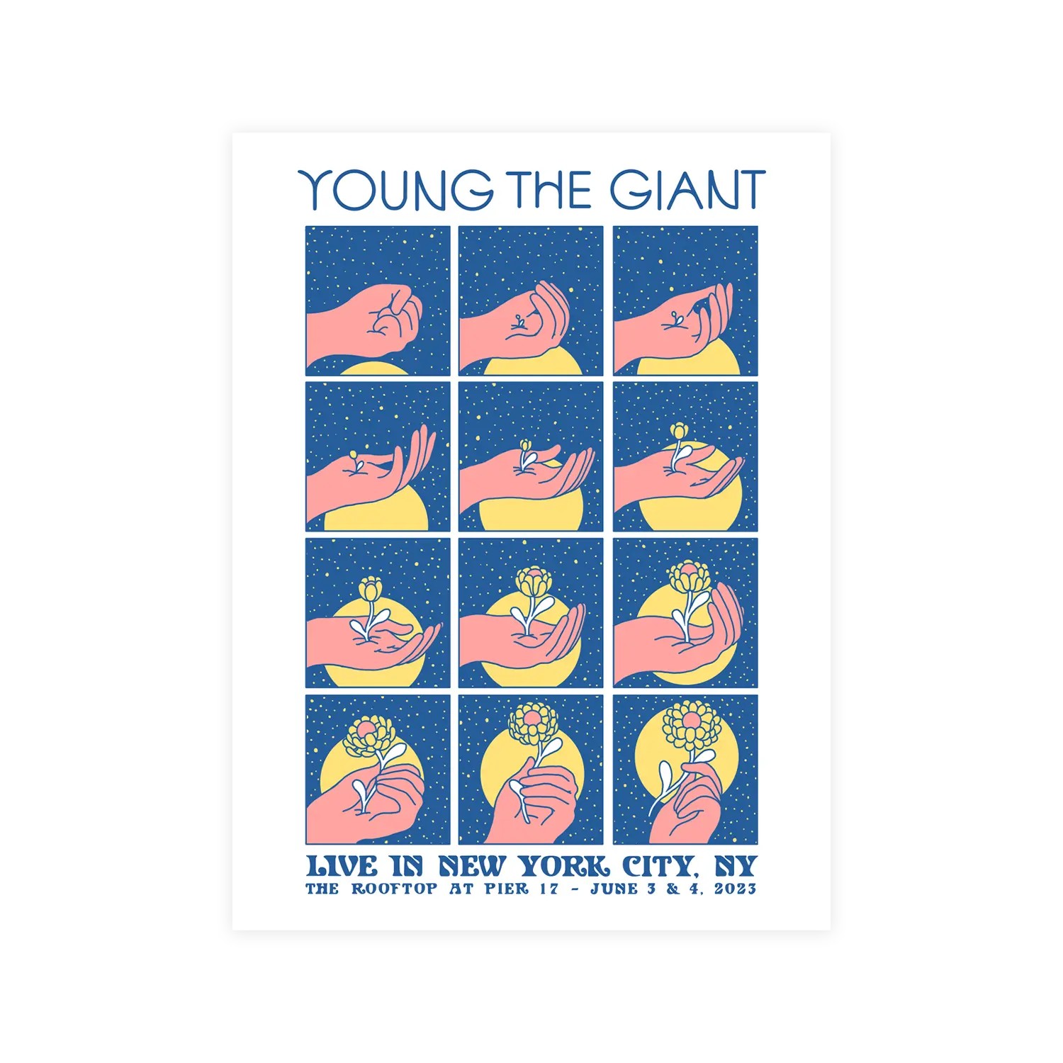 NYC Tour Date Poster