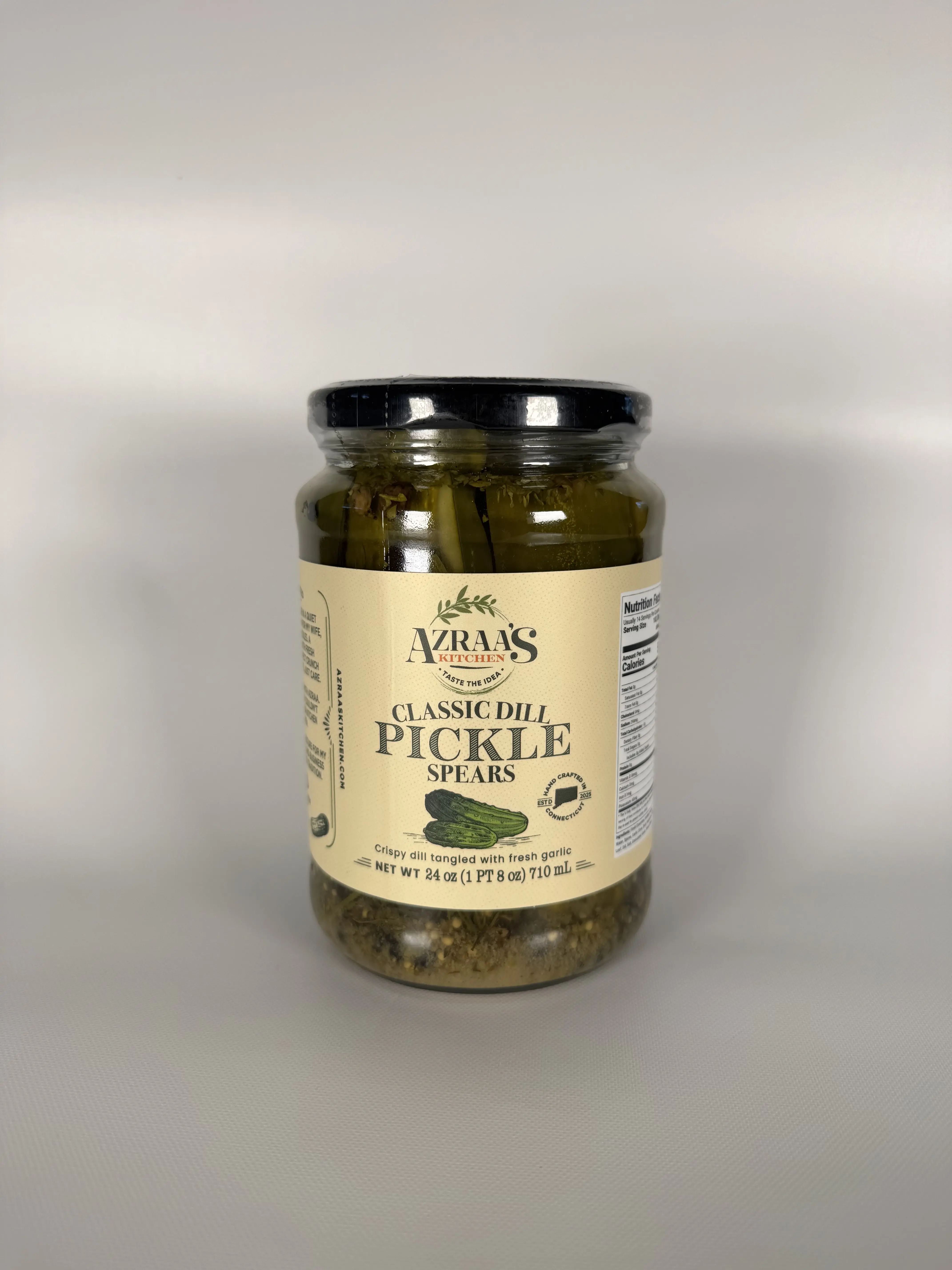 Azraas Kitchen Classic Dill Pickle Spears 24oz