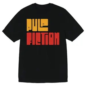 No brand Pulp Tshirt Tropical 100% Cotton Fabric Menswear Top Streetwear Print Shortsleeve