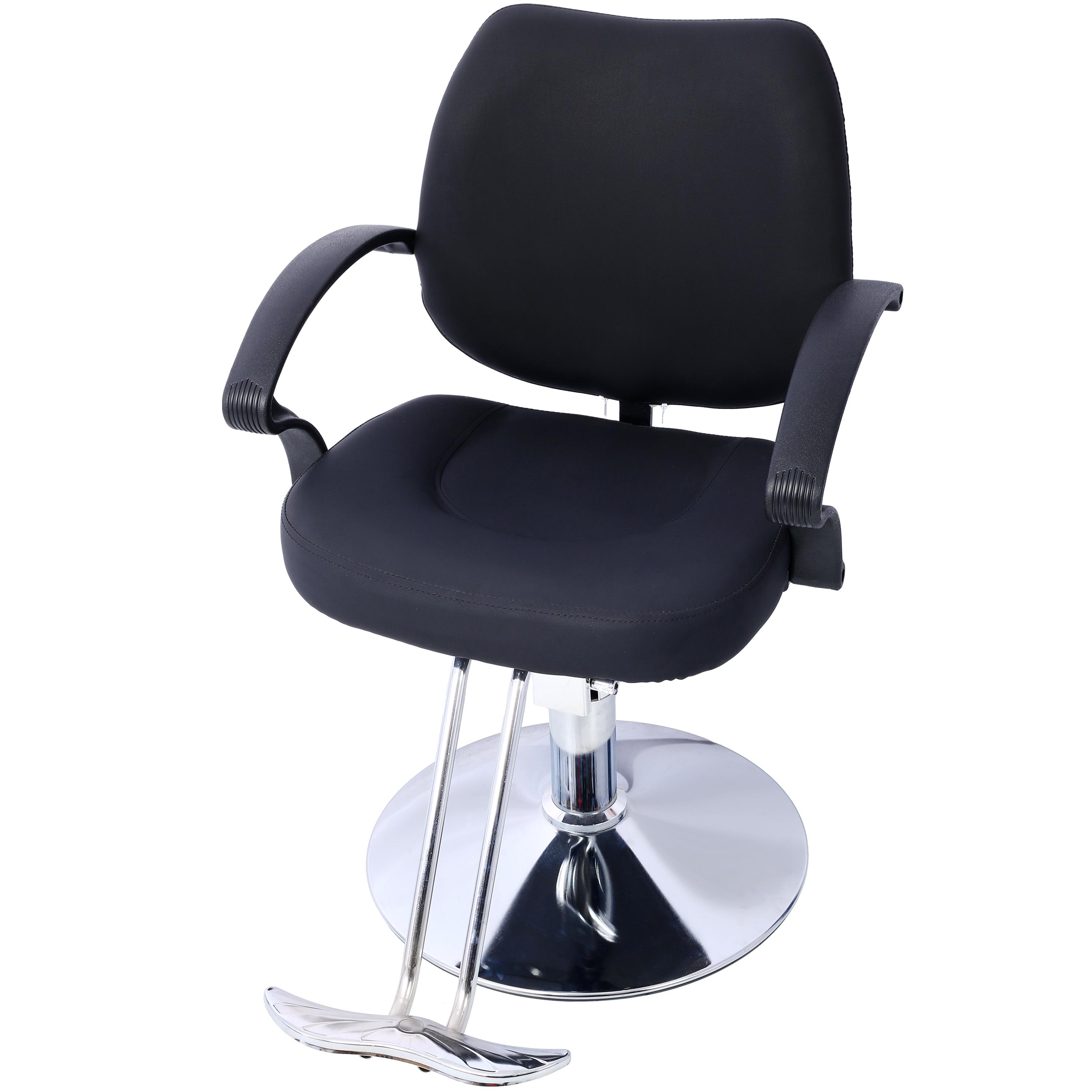 Salon Chair for Hair Stylist 360° Swivel, Salon Chair for with Barber Cape 1pc, Portable Reclining Barber Chairs with Hydraulic Pump for Home Shampoo, Styling,Pedicure, Nail & Tattoo Equipment in Barbershop & Spa Salon Chair for Hair Stylist 360° Swivel, Salon Chair for with Barber Cape 1pc, Portable Reclining Barber Chairs with Hydraulic Pump for Home Shampoo, Styling,Pedicure, Nail & Tattoo Equipment in Barbershop & Spa
