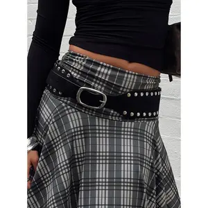 Spheres Stud Belt Black