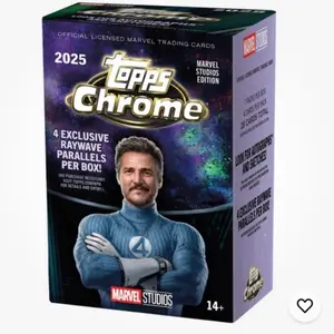 2025 Topps Marvel Studios Chrome Blaster Box