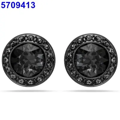Black Roman earrings