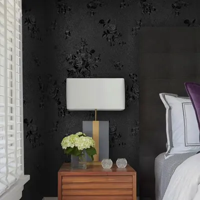 PROSUCO Vintage Damask Peel And Stick Wallpaper – Gold Self-Adhesive Removable Wall Covering, 17.3" X 118", For Bedroom, Bathroom, Accent Walls