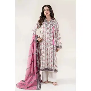 3PC Stitched Printed Lawn Suit | RTW-KLA-4071