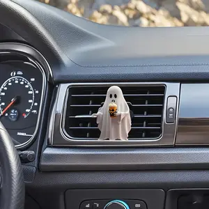 Cute Halloween Acrylic Decoration Clip, Car Air Vent Ornament, Car Interior Accessory, Perfect for Vehicle Interior Decor, Ca Prop 65 Compliant