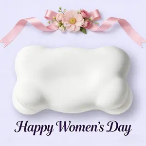 Cloud Pillow - Ergonomic Cervical Pillow + Dual-Height Memory Foam for Side Back & Stomach Sleepers Best Pillow 2025 Awarded