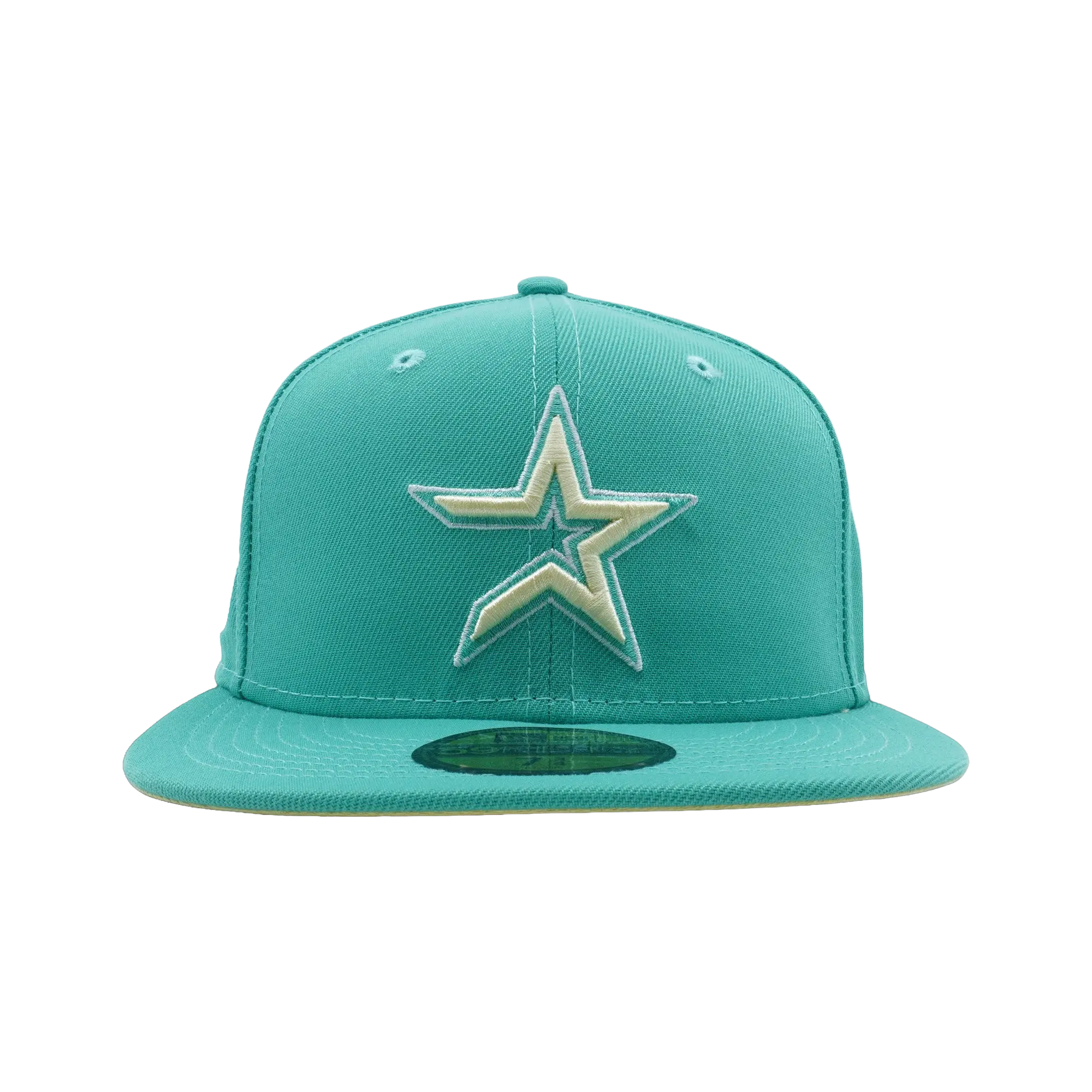 59FIFTY Houston Astros 1945 Years Fitted Hat "Clear Mint / Yellow - Under Brim" NE1079