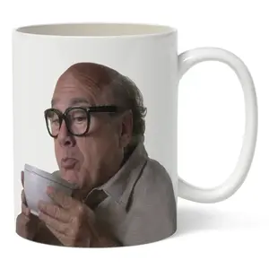 Danny Dorito Coffee Mug – Funny Doritos Parody Meme Cup, 11oz & 15oz Gift,Funny Danny DeVito Meme Parody Cup, Hilarious Food Brand Pun Gift for Friends & Coworkers, Sarcastic Internet Culture Ceramic Mug
