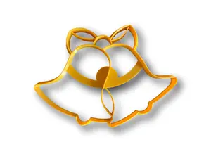 Christmas Bells Cookie Cutter