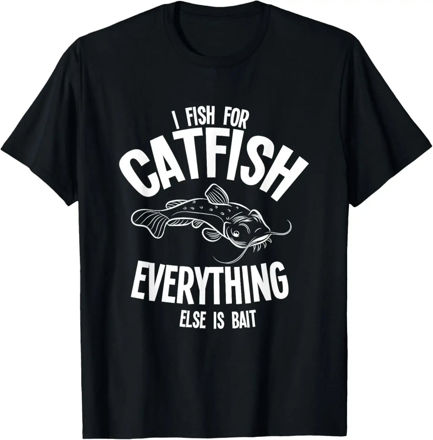 Catfishing Shirt For Men Catfish Fisherman Flathead Fisher T-Shirt