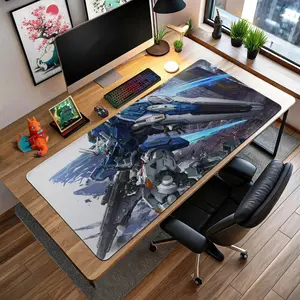 RX-78-2 Gundam Mouse Pad Classic Mobile Suit Battle Stance Gaming Desk Mat Gift