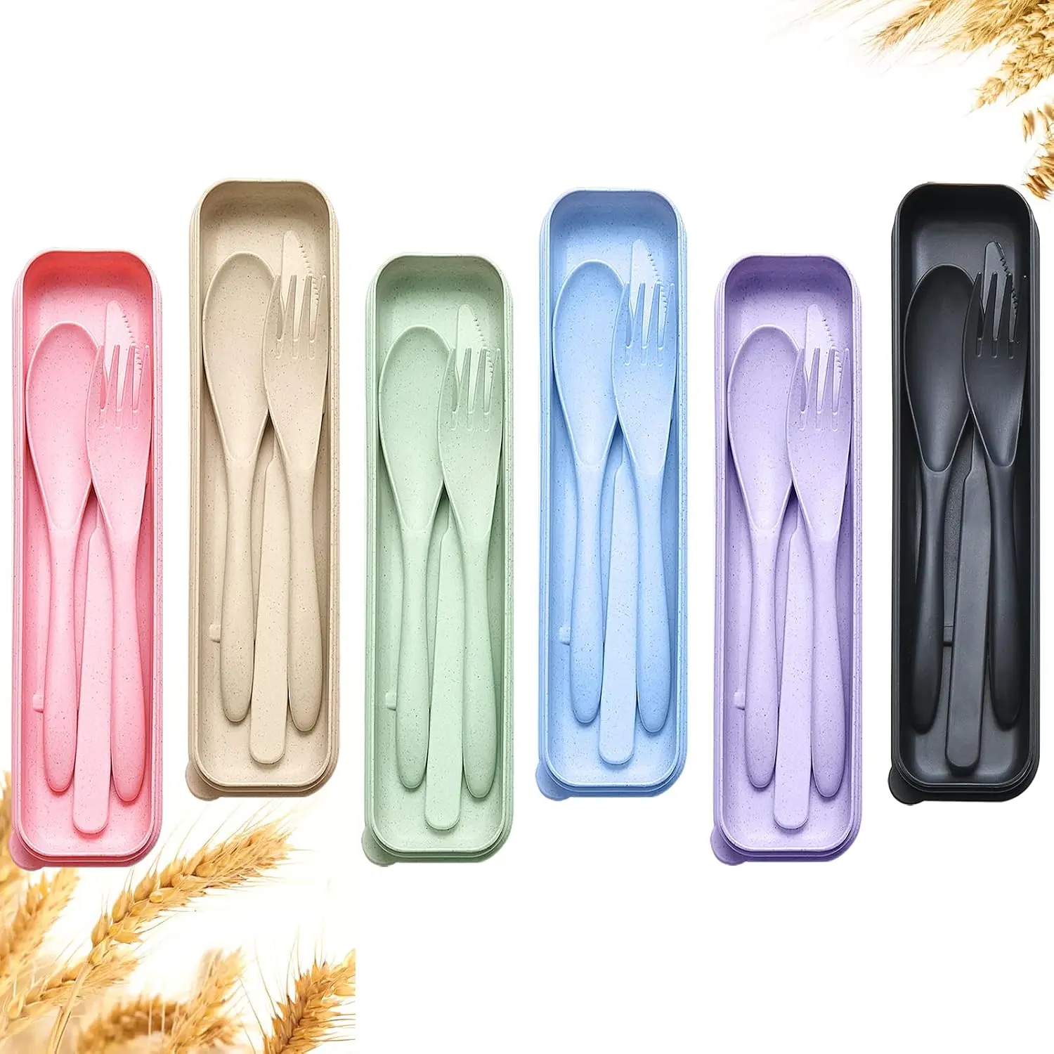6 Sets -Pink, Nordic Green, Nordic Blue, Nordic Beige, Purple, Black