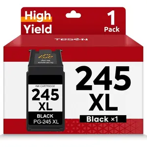 245XL 246XL Ink  Replacement for  PG-245XL CL-246XL PG-245 245 246 XL Combo Pack for PIXMA MX490 MG2525 MG2522 MG3022 TS202 MX492 TR4520 TS302 Printer Ink  (1 Black)
