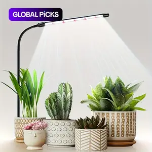 6000k Full Spectrum USB Plant Grow Light with Auto Timer & Dimmer, Ideal for Indoor Plants, Seeds, Succulents, Small Gardens #GLOBAL PICKS