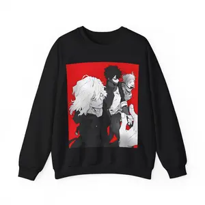 League of Villains Shigaraki Toga Dabi Anime Crewneck Sweatshirt