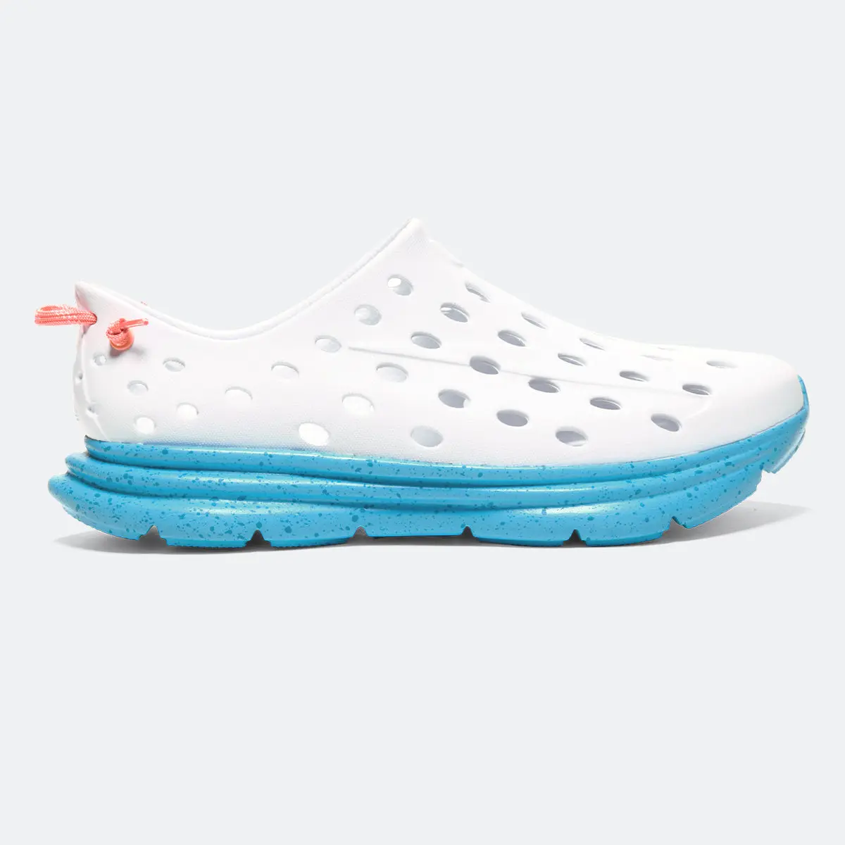 KANE Revive - White / Pacific Speckle Recovery Shoe - Everyday Sneaker, Shoe for Runners