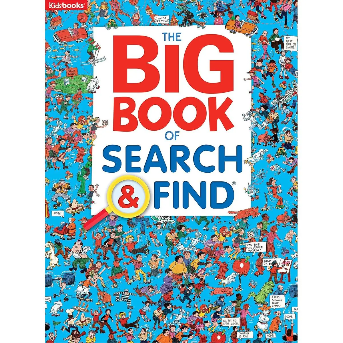 The Big Book of Search & Find - Fun Hidden Object Game for Kids | Boosts Focus & Observation Skills | Engaging Brain-Training Activity Book (Search & Find-Big Books) Paperback – Coloring Book, September 1, 2019