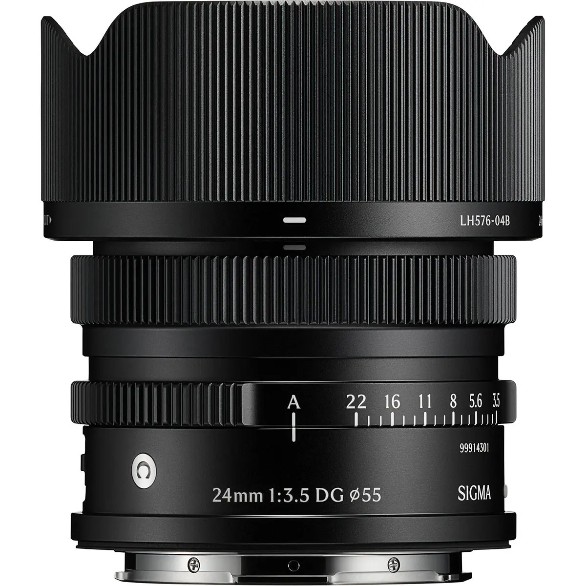 Sigma 24mm f/3.5 DG Contemporary Compact Metal Camera Lens for L Mount - Magnetic, Smooth, Black