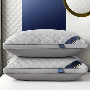 Neck Support Pillow for Optimal Sleep, Hotel Quality Soft and Comfortable Design, for Easy Care, Versatile Use in Bedroom and RV
