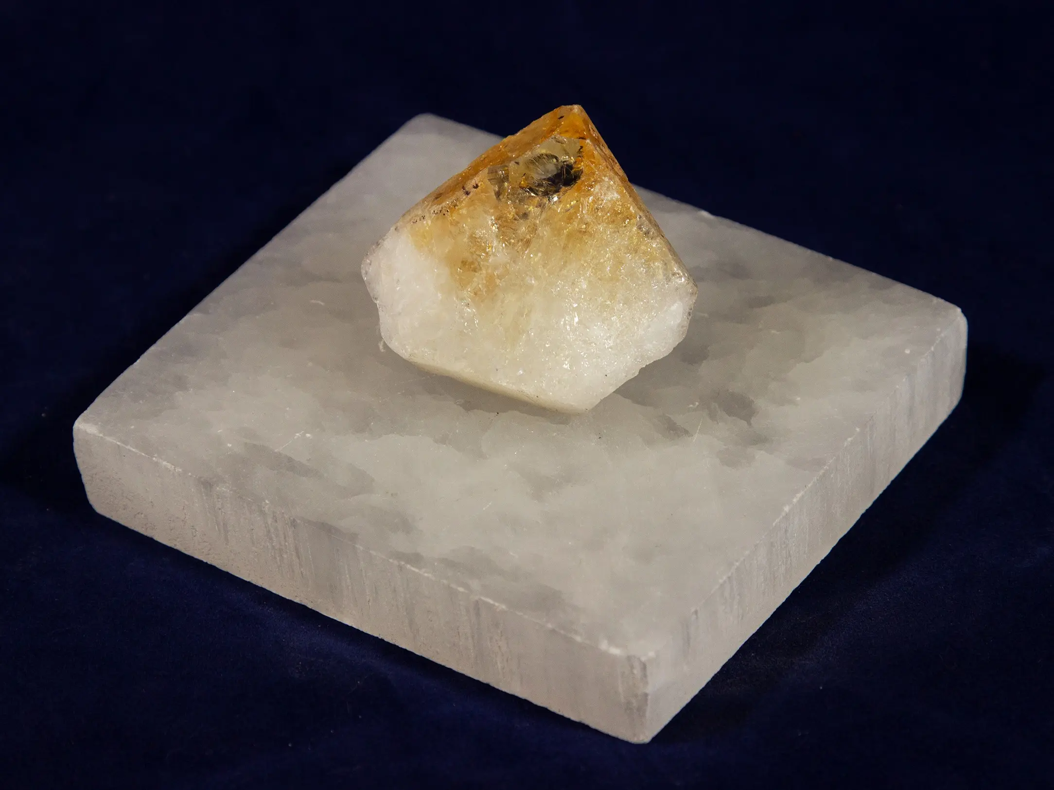 Square Selenite Charging Plate