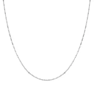 950 Platinum Link Chain Necklace for Women Jewelry Size 22" 2.90 Grams Birthday Christmas Gifts