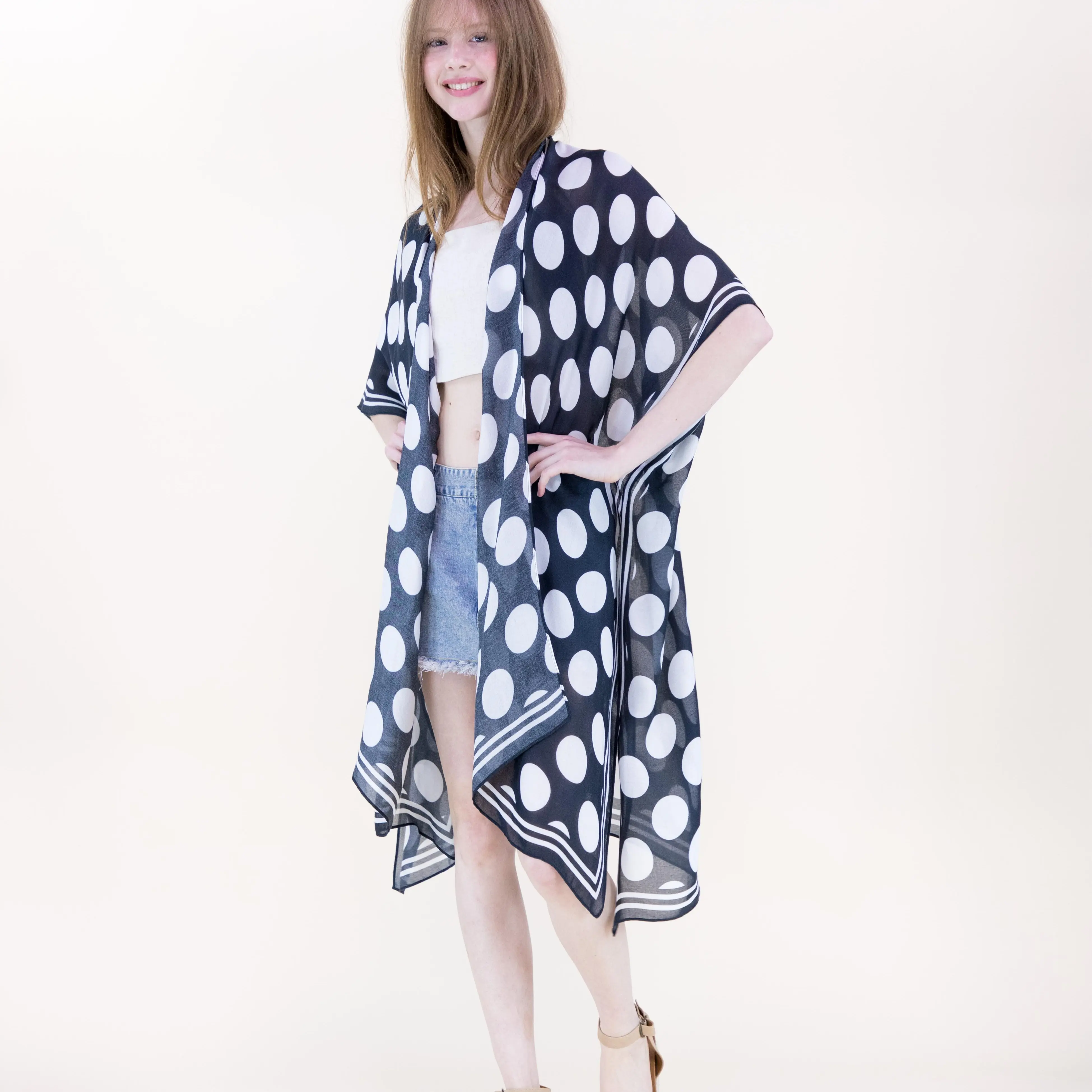 Black - Polka Dots