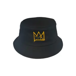 Basquiat CROWN ICON Bucket Hat