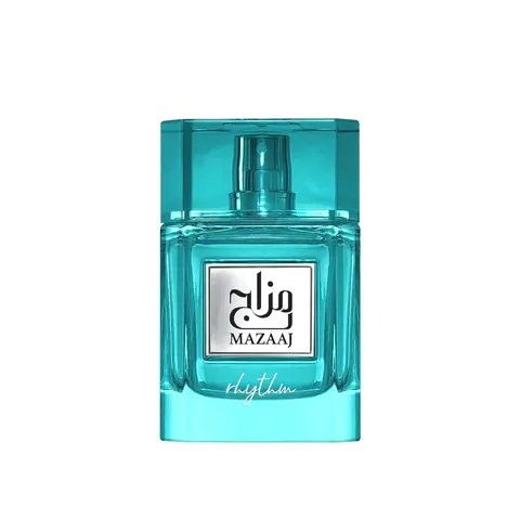 Zimaya Mazaaj Rhythm Eau de Parfum, 100ml (3.4 oz) – Unisex Fresh Amber Citrus Fragrance
