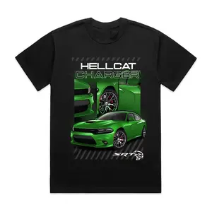 Dodge Charger SRT Hellcat Tee Muscle Car T-shirt Sweatshirt Hoodie, Gift for Car Lovers