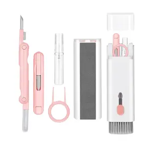 7-in-1 Electronic Cleaner Kit,Keyboard Cleaner,Laptop Cleaner Kit for Monitor,Cell Phone,Headset,Lego,Laptop Camera Lens.