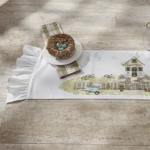 Spring Garden Table Runner