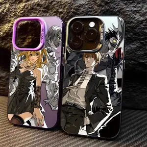 Anime D-Death N-Notes Phone Case for iPhone 17 Air 16 15 14 13 12 11 Pro Max Plus  Hard Cover