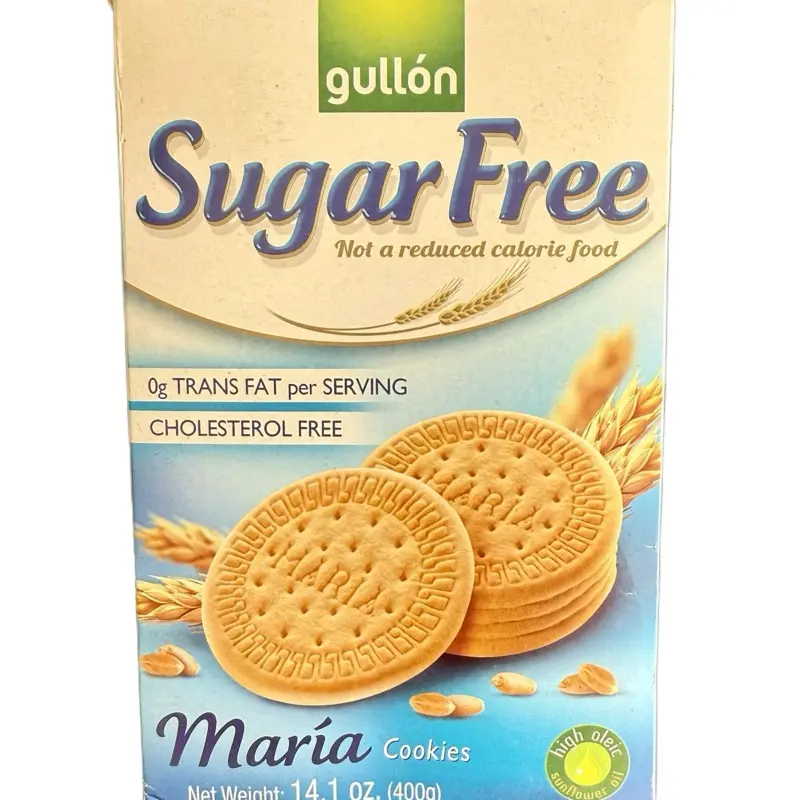 Gullón Maria Cookies - Sugar Free 0g Trans Fat Per Serving Cholesterol Free 11.6 oz 330g