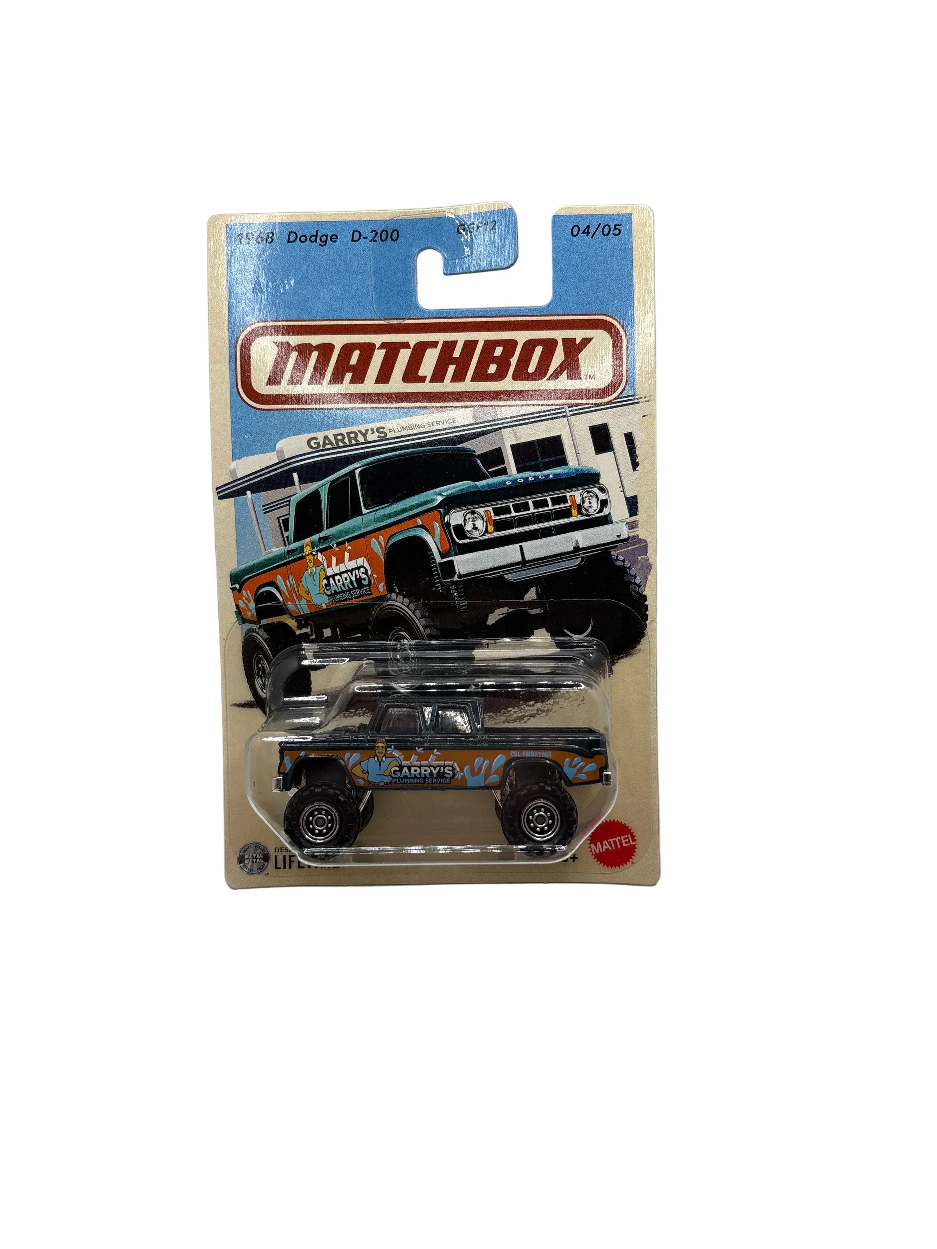 Matchbox 1968 Dodge D-200 Diecast green