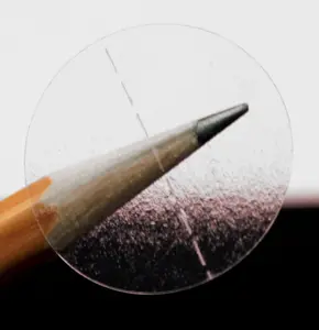 1 Inch Round Stickers, Library Supplies Sealing Sticker, Ideal Stickers to Seal Envelopes - 5000 Clear Labels per Roll, Perforated Envelope Seal Sticker