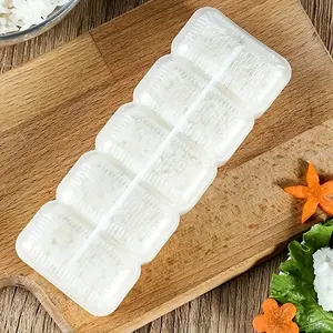 1pc Nigiri Sushi Mold Rice Ball 5 Rolls Maker Non Stick Sushi Making Tool, Kitchen Gadgets, Kitchen Accessories