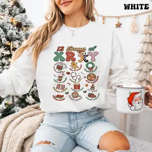 12 Days Of Xray Nurse Christmas Sweatshirt, Rad Tech Nursing Xmas T-Shirt, Xray Tech Christmas Hoodie, Xmas Gifts for Women Men L6