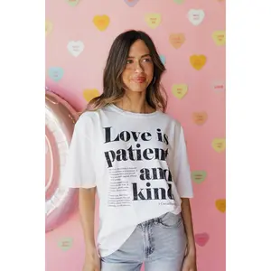 love is patient, love is kind tee