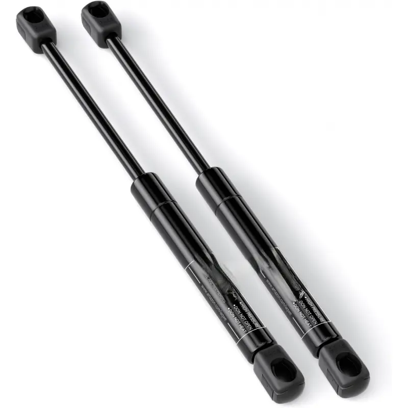 C16-21949 Carbon Steel 16 In Gas Struts, User-Friendly Replacement Shocks That Supports 60 lb/267N Weight for Leer A.R.E Snugtop Truck Cap, Pickup Canopy Topper