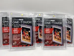 Ultra Pro One-Touch Thick Card 180pt Point Magnetic Card Holder, LOT of 5