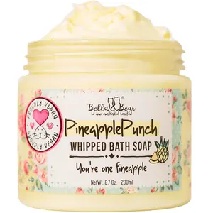 Pineapple Punch: Whipped Bath Soap & Shave Cream