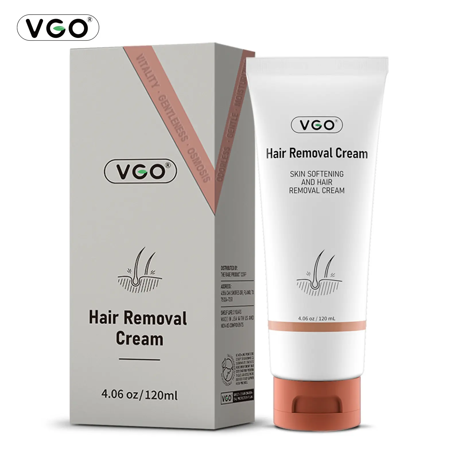 VGO Hair Removal Lotion Cream, 120ml / 4.0oz Body Care Unisex-A1