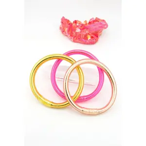 Luxe Thai Buddhist Temple Bracelets, Mantra Bangle, Kumlai