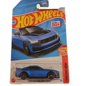 Hot Wheels Ford Mustang Dark Horse Diecast 1:64 Scale New for 2024 Then and Now Edition