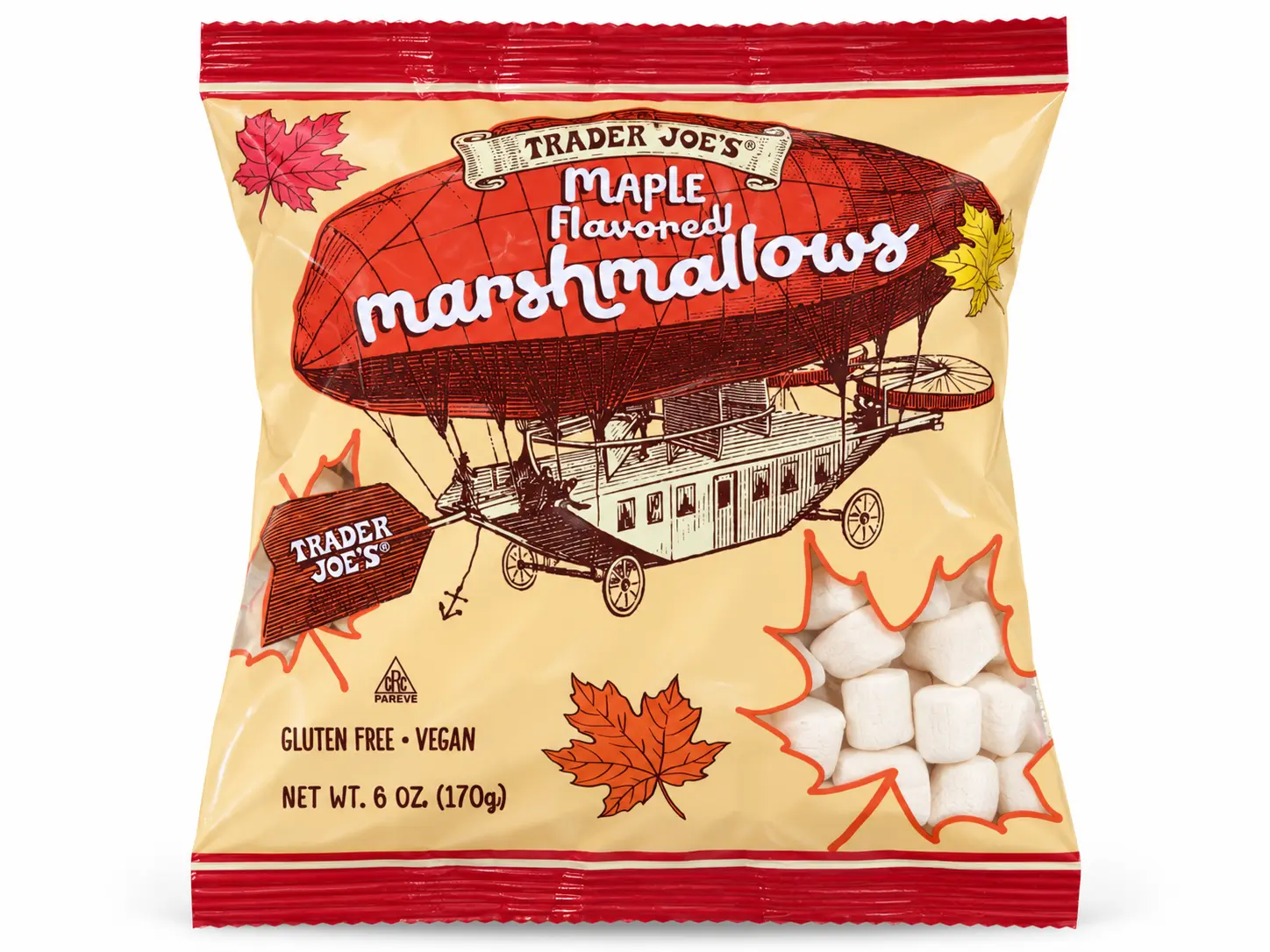 Trader Joe’s Gluten-Free Vegan Maple Mini Marshmallows - Perfect for Baking and Snacking