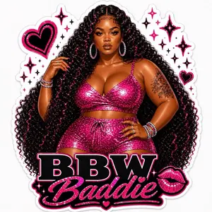 BBW Baddie sticker