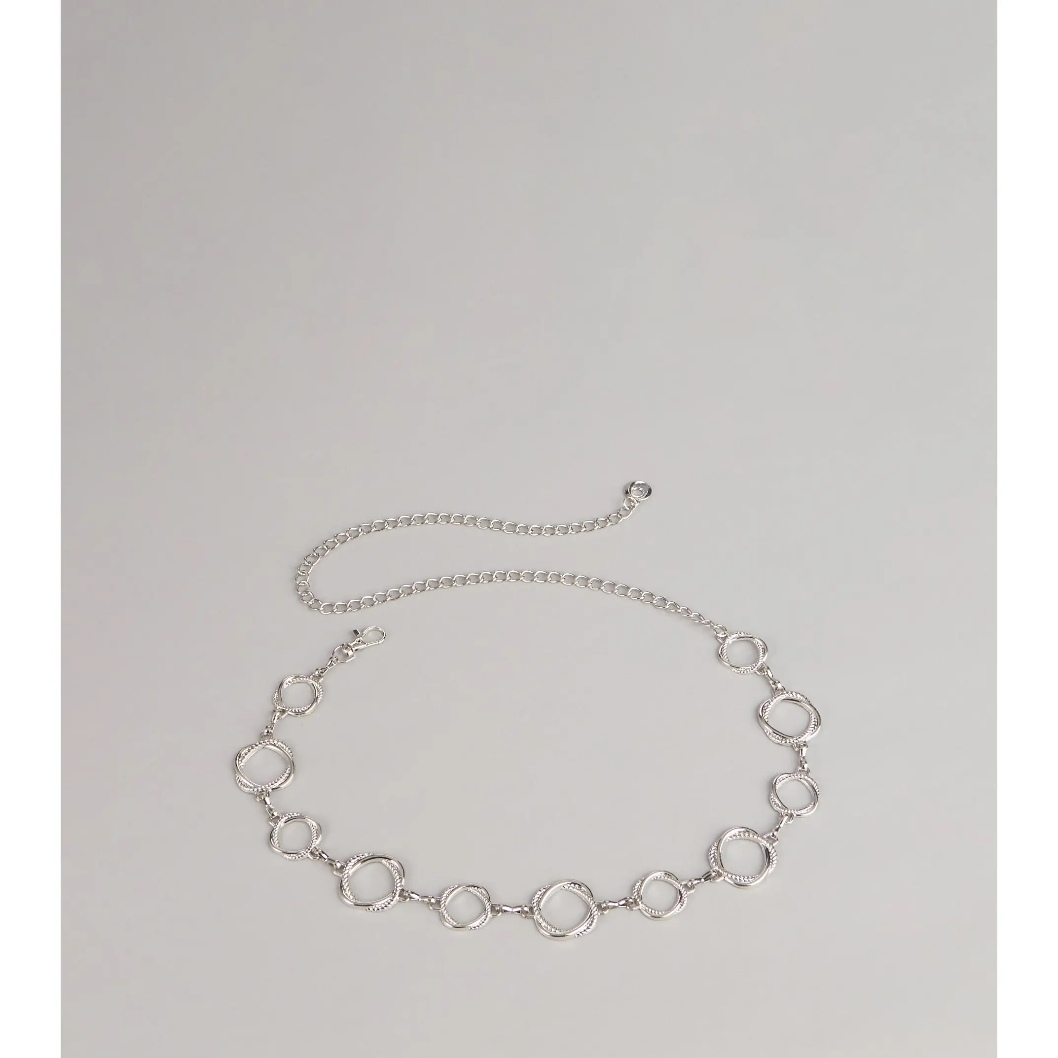 Linked Up Chic Circle Chain Belt